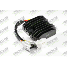 Rick's Motorsports Electrics Universal OEM Style Rectifier-Regulator for Suzuki Burgman 650 '03-20, Boulevard M90 '09-20